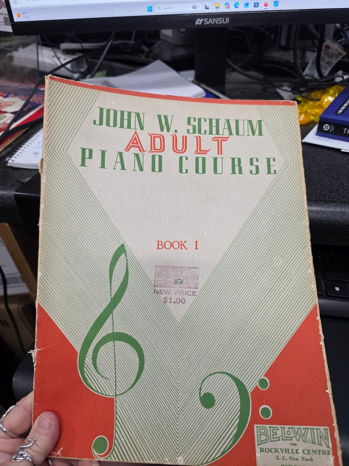 PAIR OF ADULT PIANO COURSE BOOKS - COLL