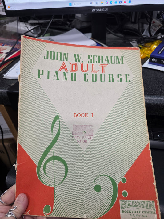 PAIR OF ADULT PIANO COURSE BOOKS - COLL