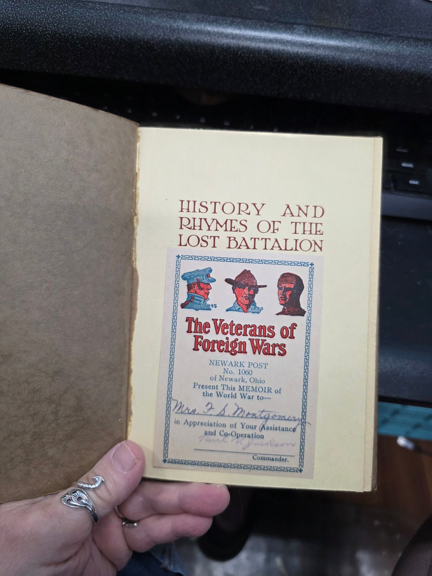 History and Rhymes of the Lost Battalion
