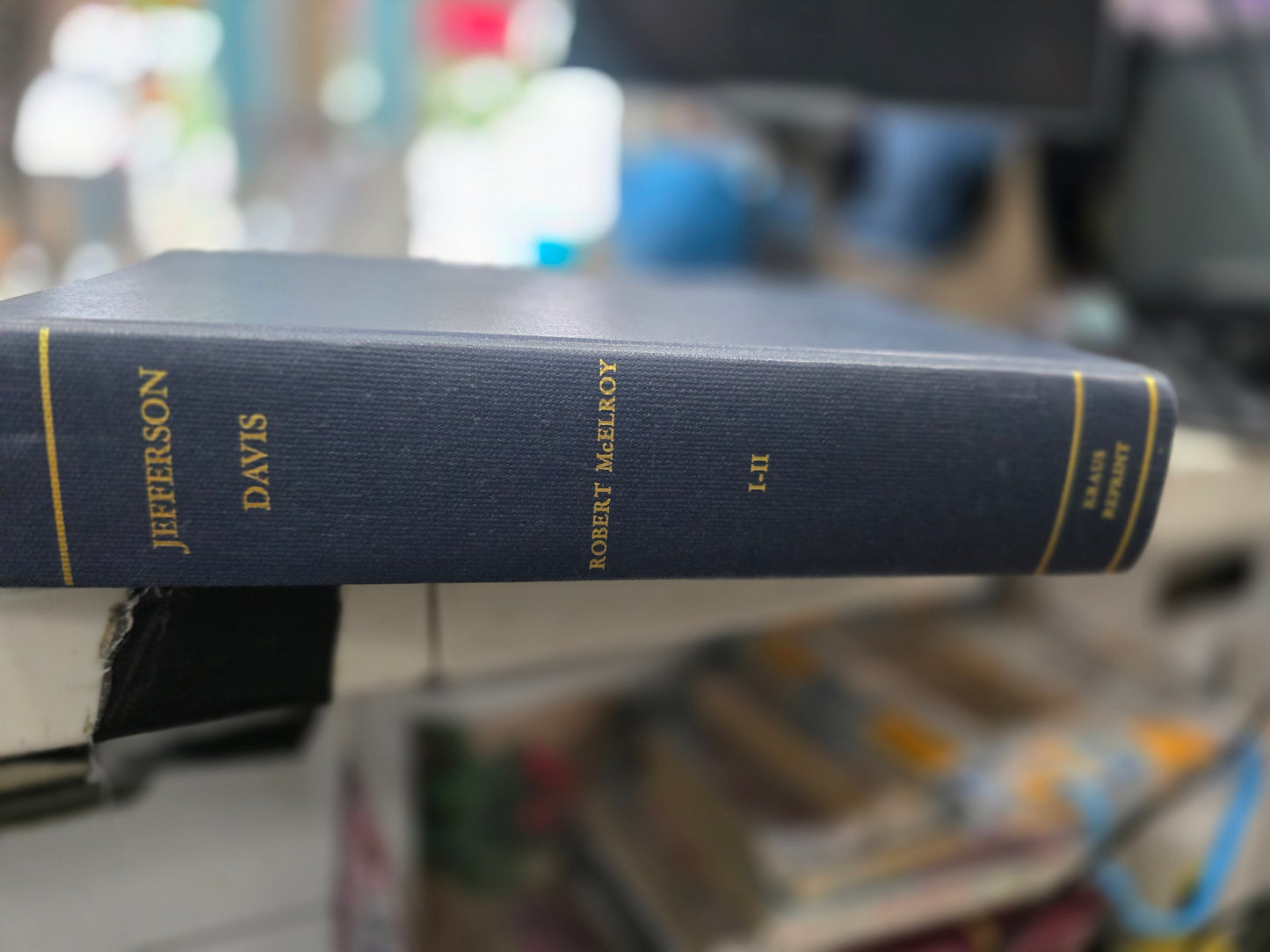 Jefferson Davis: The Unreal and the Real (2 Volumes in One)ROBERT MCELROY