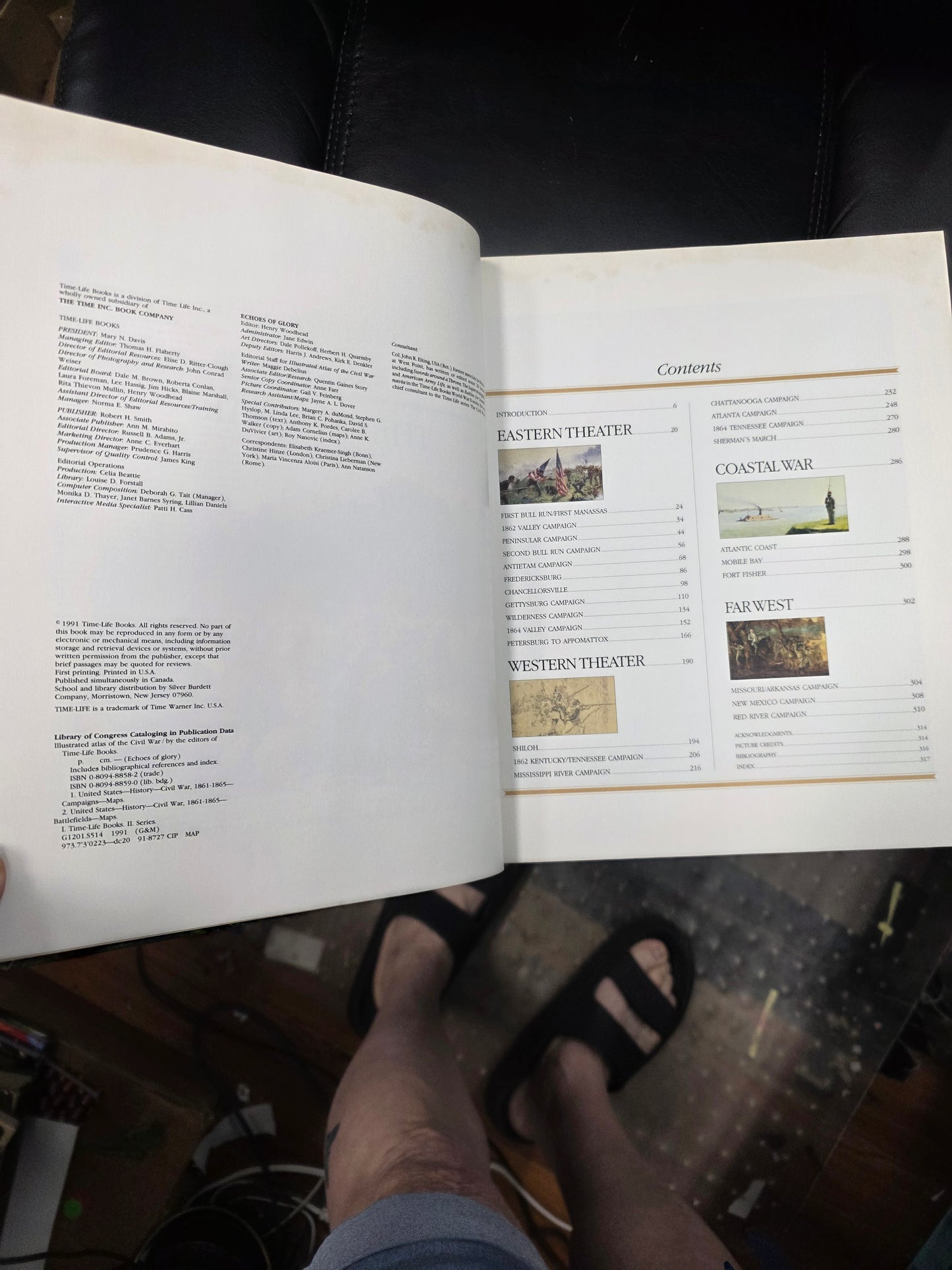 Illustrated Atlas of the Civil War (Echoes of Glory)      Author / Publisher: Editors of Time-Life Books (part of the Echoes of Glory set).