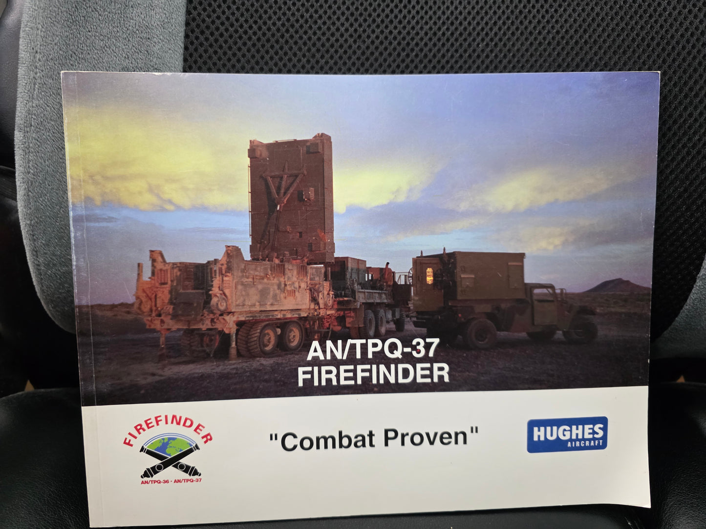 Hughes Aircraft Firefinder Radar Promotional Brochure Pair (AN/TPQ-36 & AN/TPQ-37)