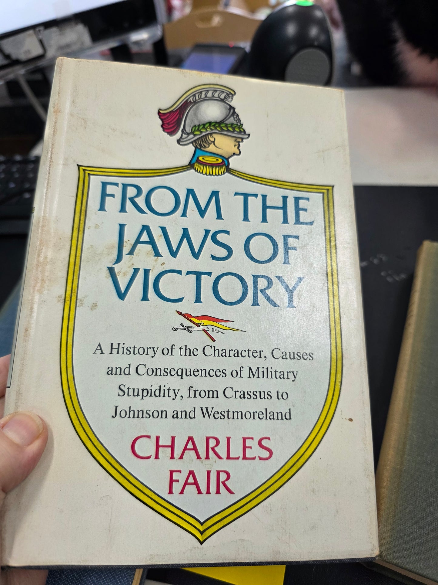 From the Jaws of Victory      Author / Publisher: Charles Fair | Simon and Schuster (1971)