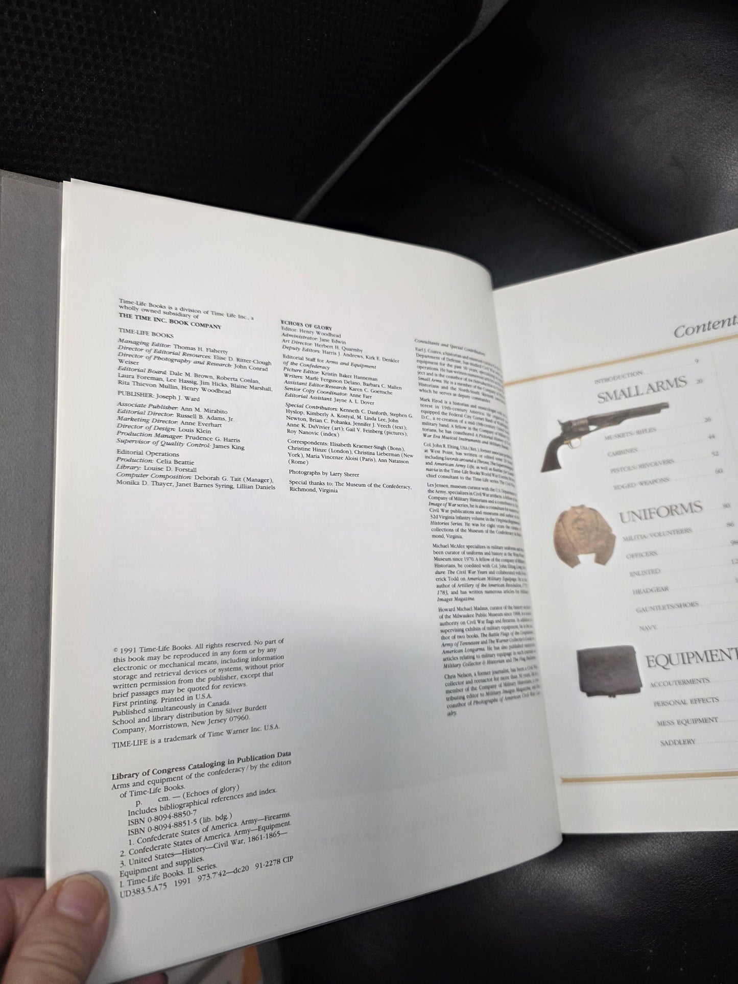 Echoes of Glory: Arms and Equipment of the Confederacy      Author / Publisher: Time-Life Books (1991)
