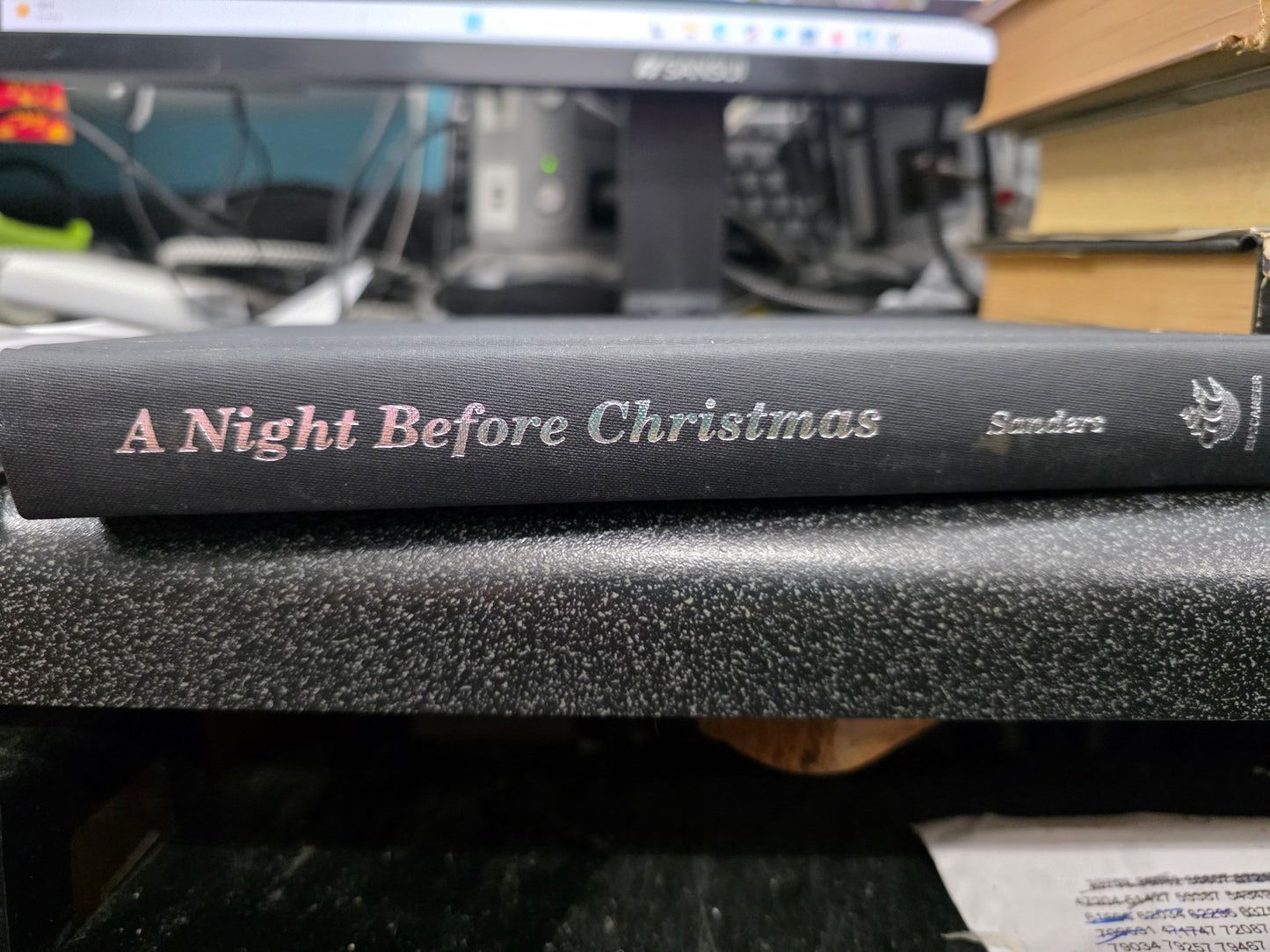 A Night Before Christmas by Jacquin Sanders-USED MIL