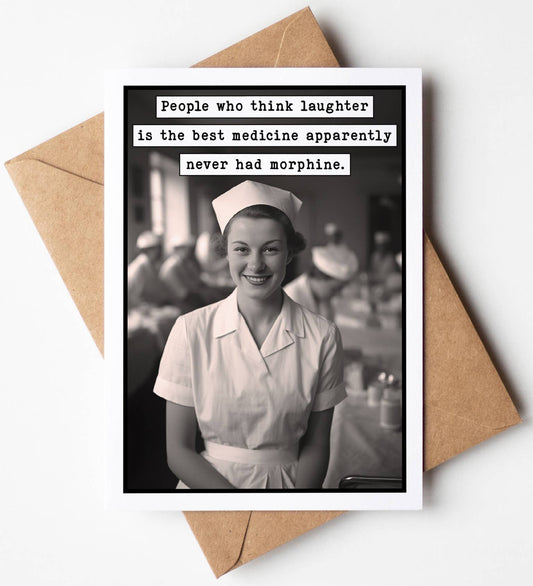 Funny Get Well Soon Greeting Cards (Blank Inside): No