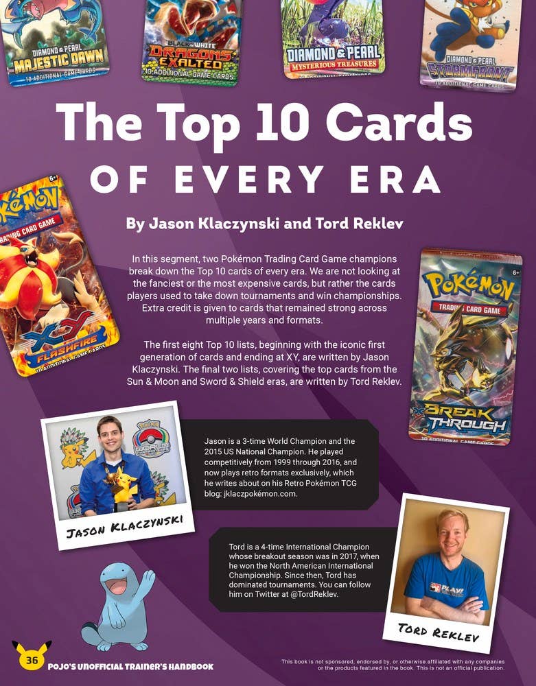 Pojo's Unofficial Ultimate Pokemon Trainer's Handbook: 8.5 x 11 x 0.40 / Paperback / 128