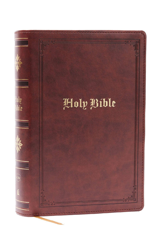 KJV Holy Bible Personal Size Giant Print Leathersoft Red