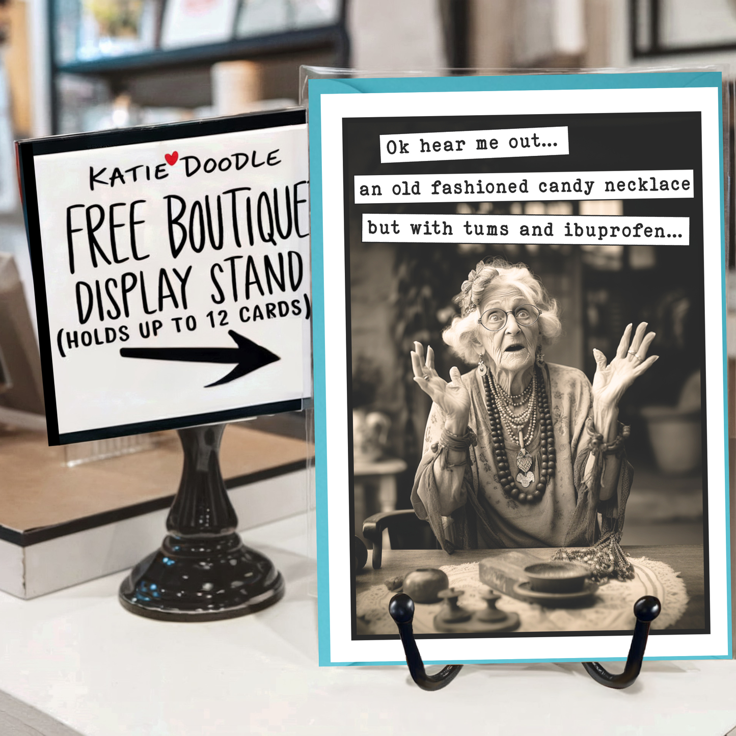 Get Well Soon Card, Get Well Gifts | FREE Card Display Stand: Yes