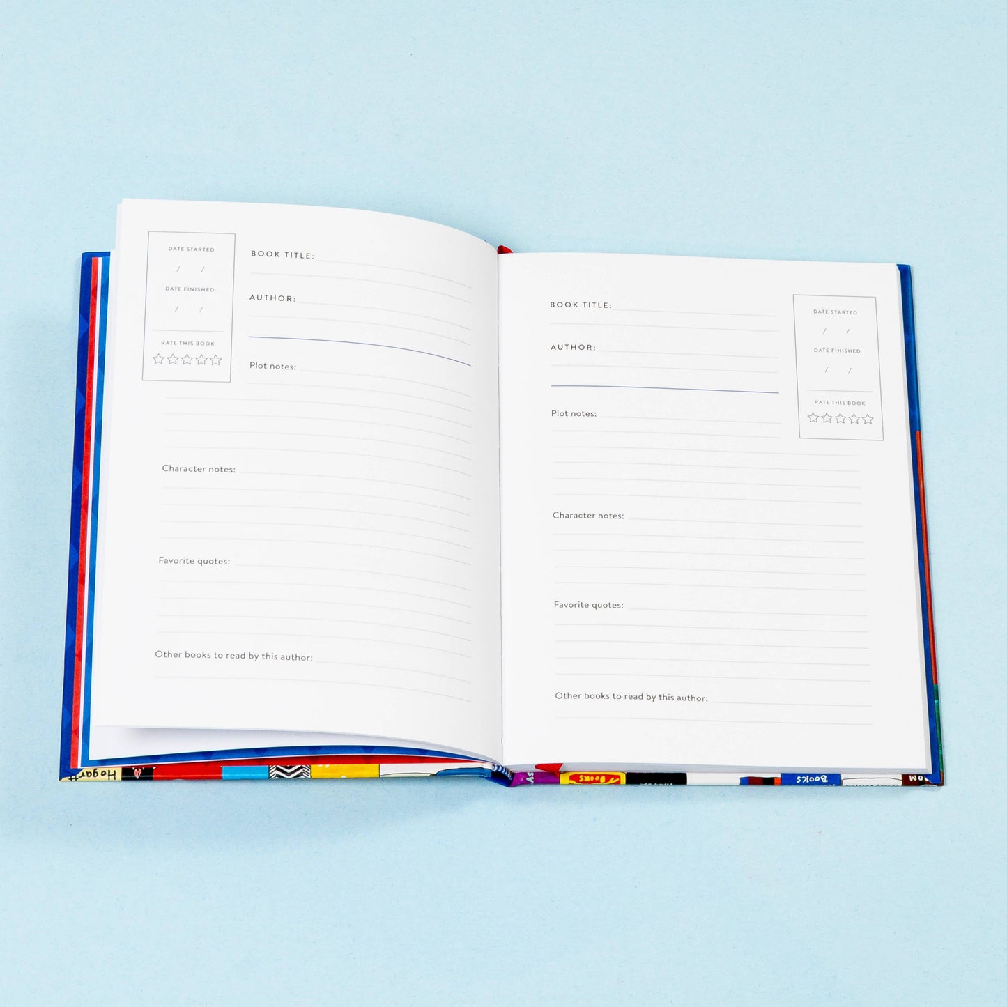 Bibliophile Reader's Journal