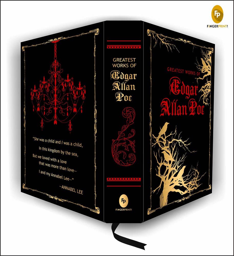 Greatest Works of Edgar Allan Poe (Deluxe Hardbound Edition): 6 x 9 x 1.5 / Hardcover / 516 CLA