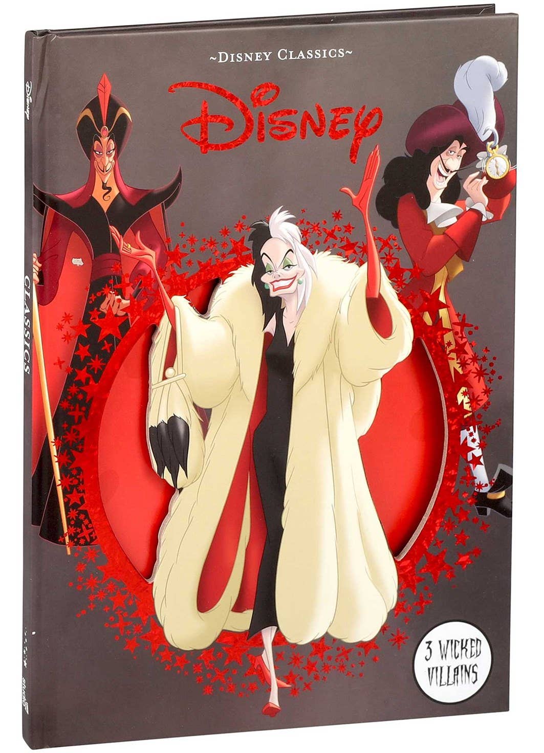 Disney Classics: 3 Wicked Villains (Disney Die-Cut Classics) CPB