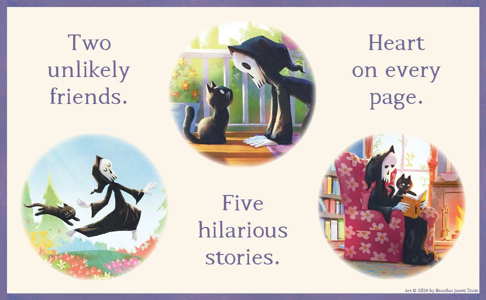 Skeleton and the Cat, The : Brandon James Scott- NEW C/PB