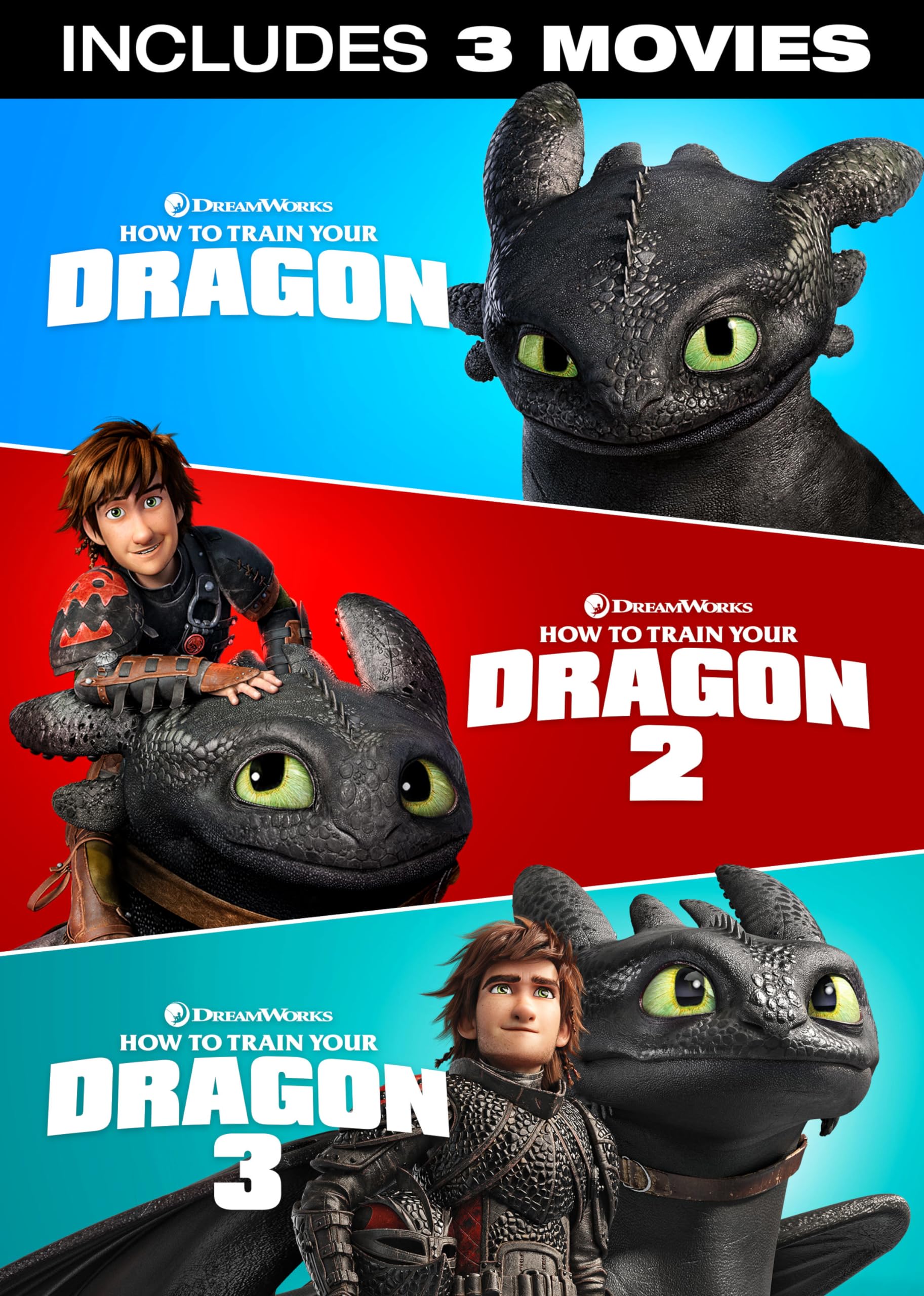How to Train Your Dragon: 3-Movie Collection [DVD]