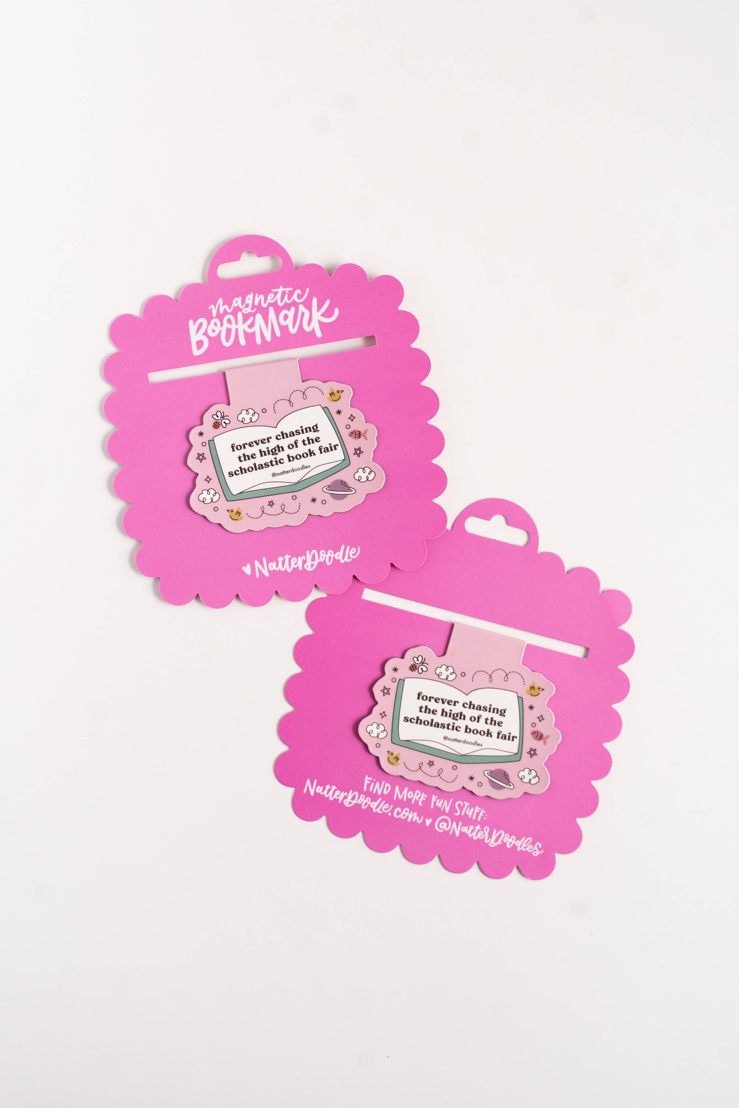 Scholastic Book Fair Magnetic Bookmark – 90s Kid Nostalgia