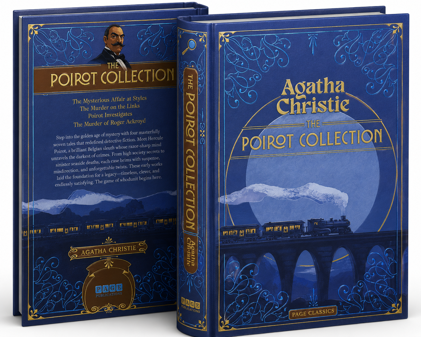 Agatha Christie Poirot Collection Deluxe Hardcover CLA