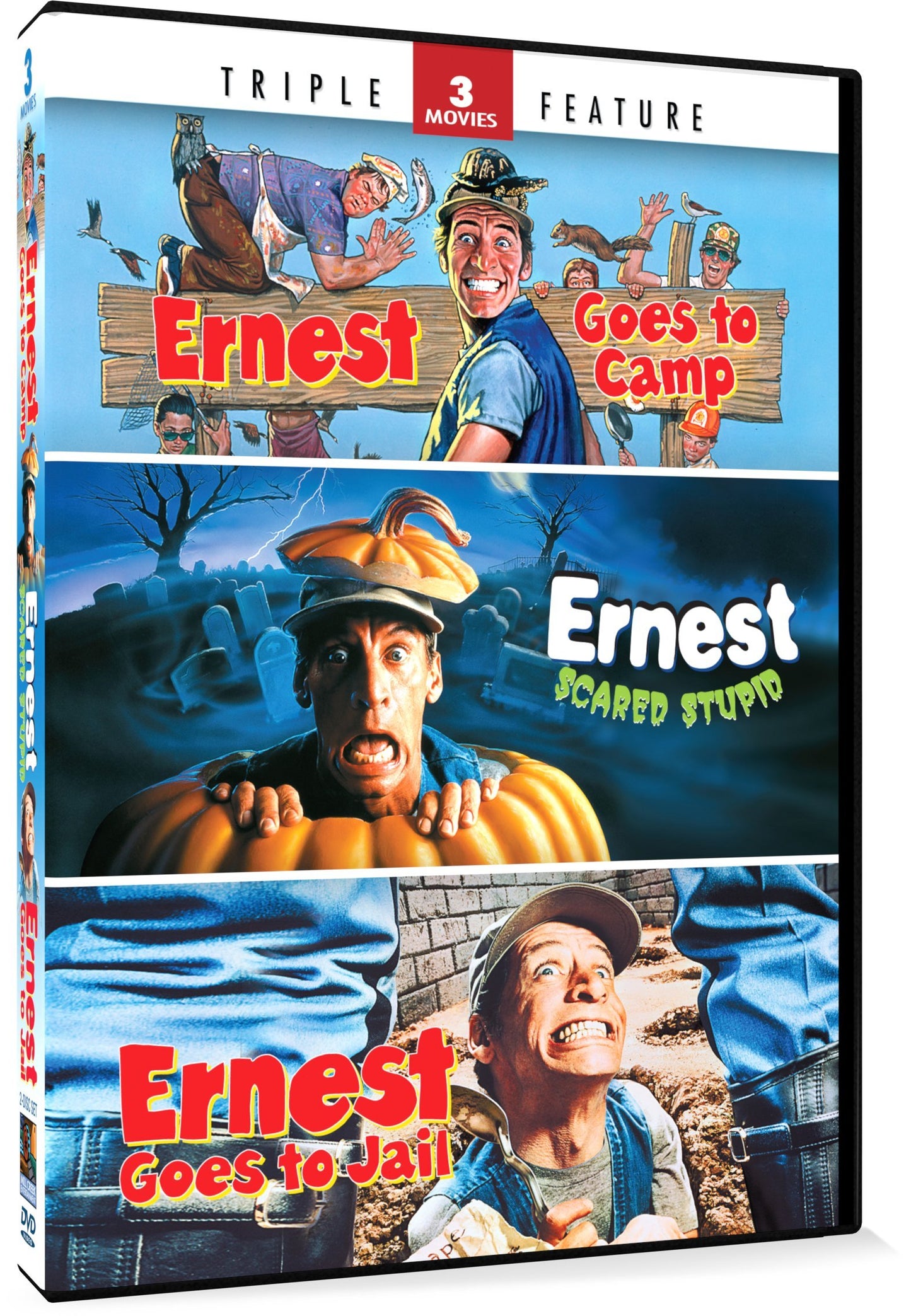 Ernest Goes to Camp / Ernest Scared Stupid / Ernest Goes to Jail (Triple Feature)