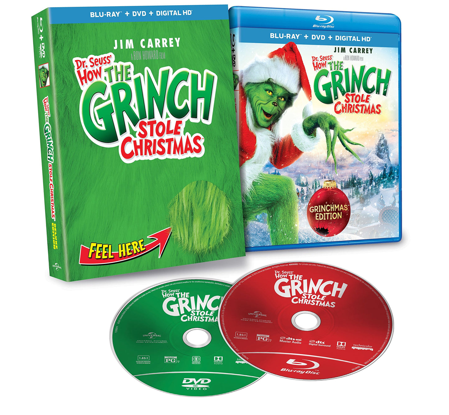Dr. Seuss' How The Grinch Stole Christmas [Blu-ray]