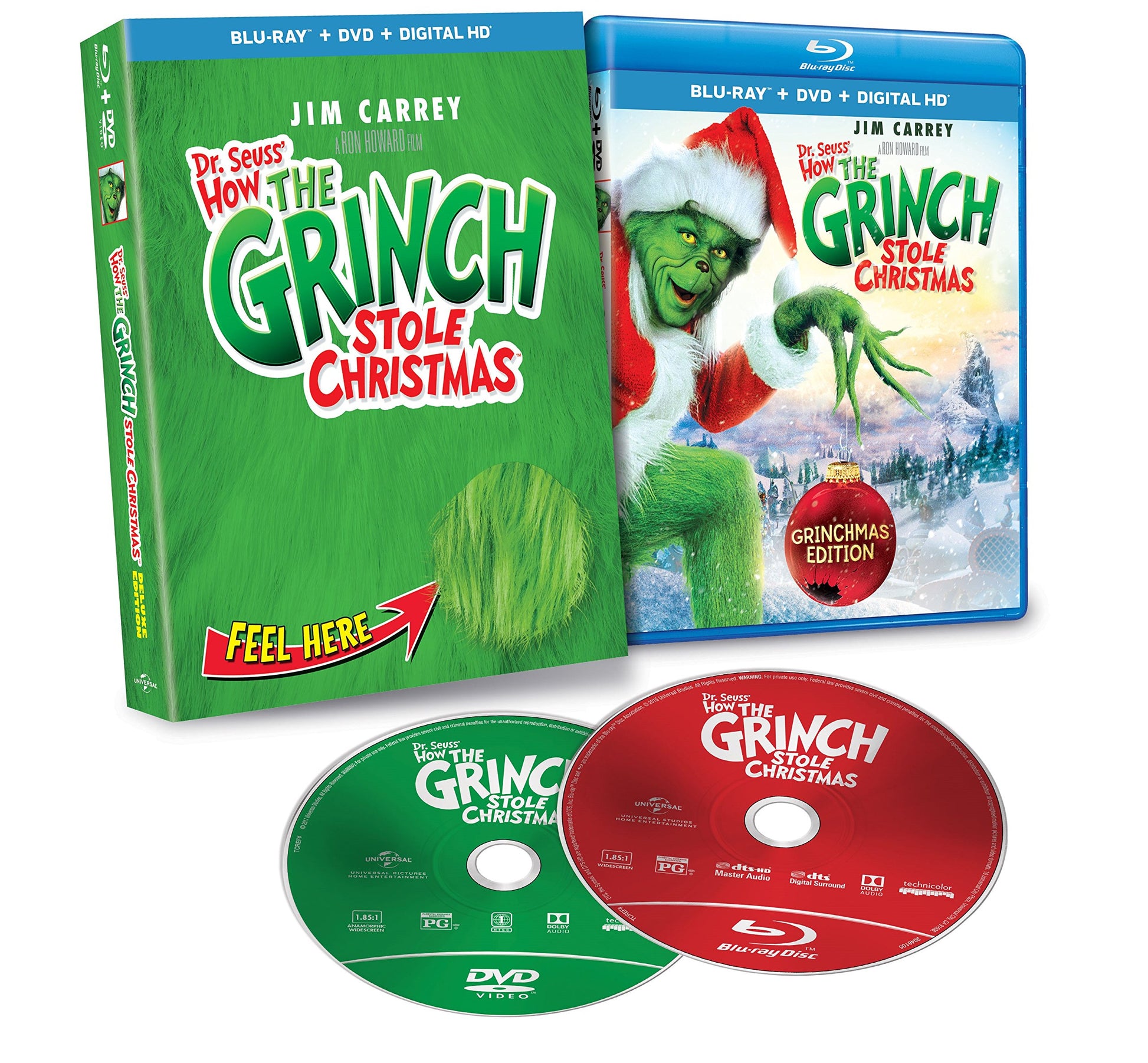 Dr. Seuss' How The Grinch Stole Christmas [Blu-ray]