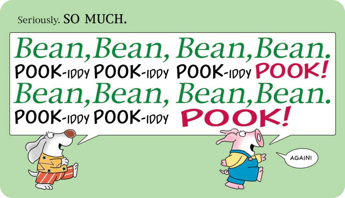 Pookie and Bean! by Sandra Boynton: Board Books; 18 pages / English