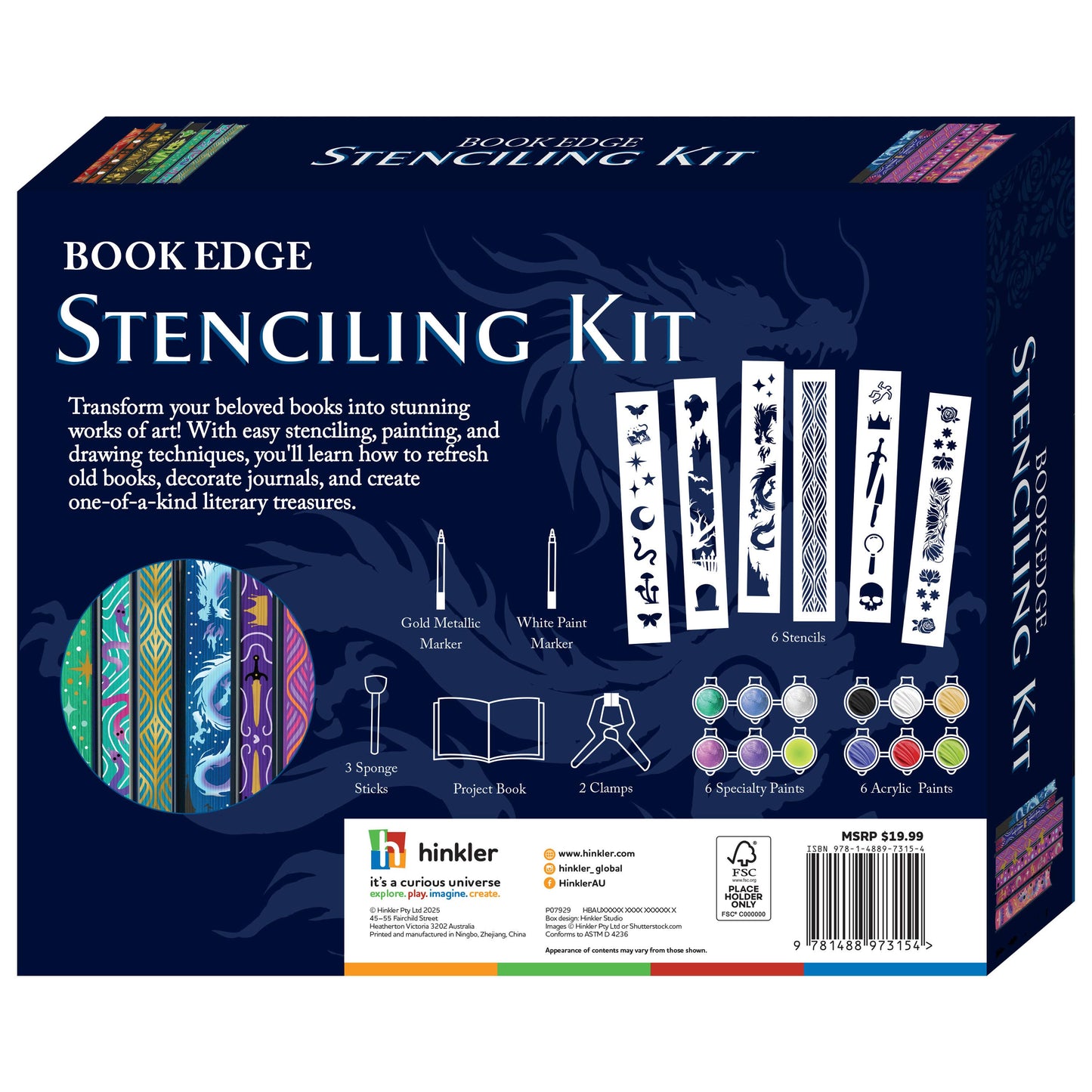 Book Stenciling Kit