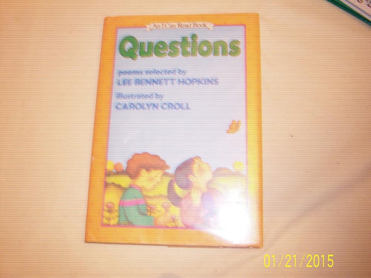 Questions: Poems (An I Can Read Book) cover image