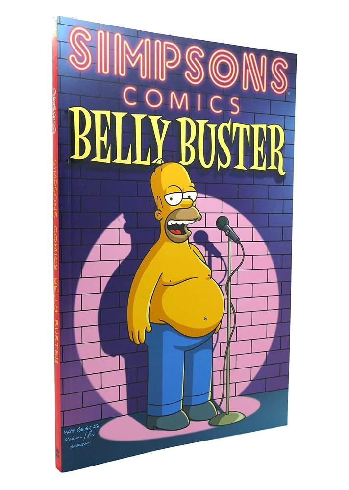 Simpsons Comics Belly Buster cover image