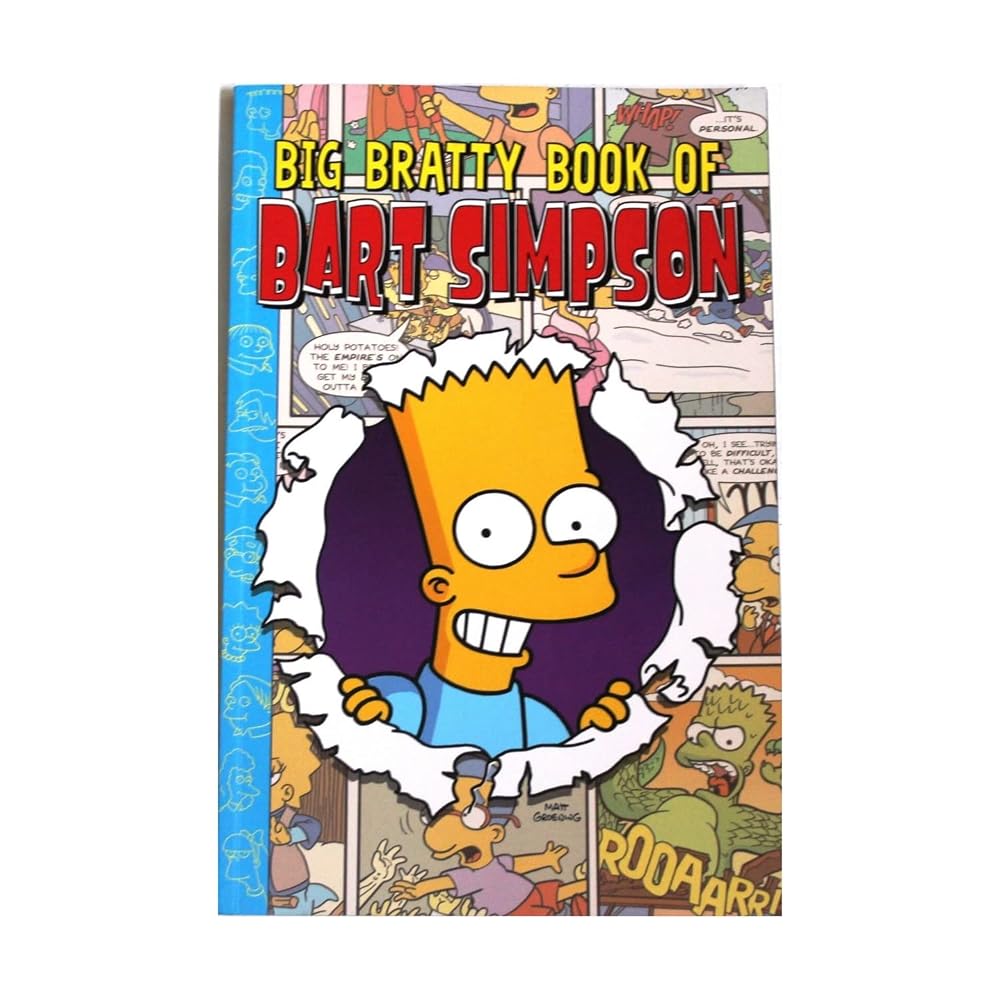 Big Bratty Book of Bart Simpson cover image