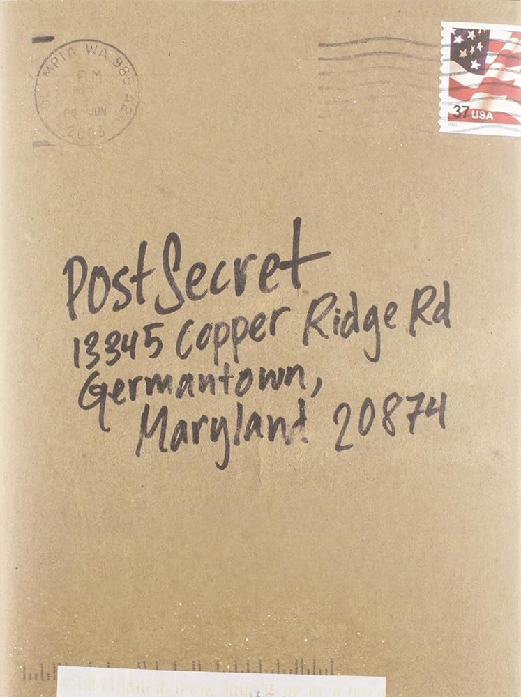 PostSecret: Extraordinary Confessions from Ordinary Lives – Dark, Honest Secrets Revealed Anonymously on Handmade Postcards cover image