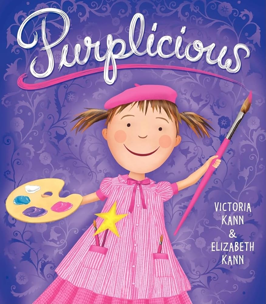 Purplicious: A Colorful School Story About Confidence and Friendship for Children (Ages 4–8) (Pinkalicious) cover image