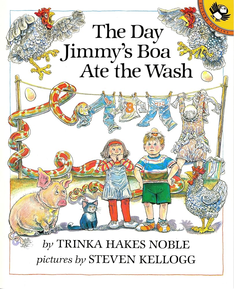 The Day Jimmy's Boa Ate the Wash cover image