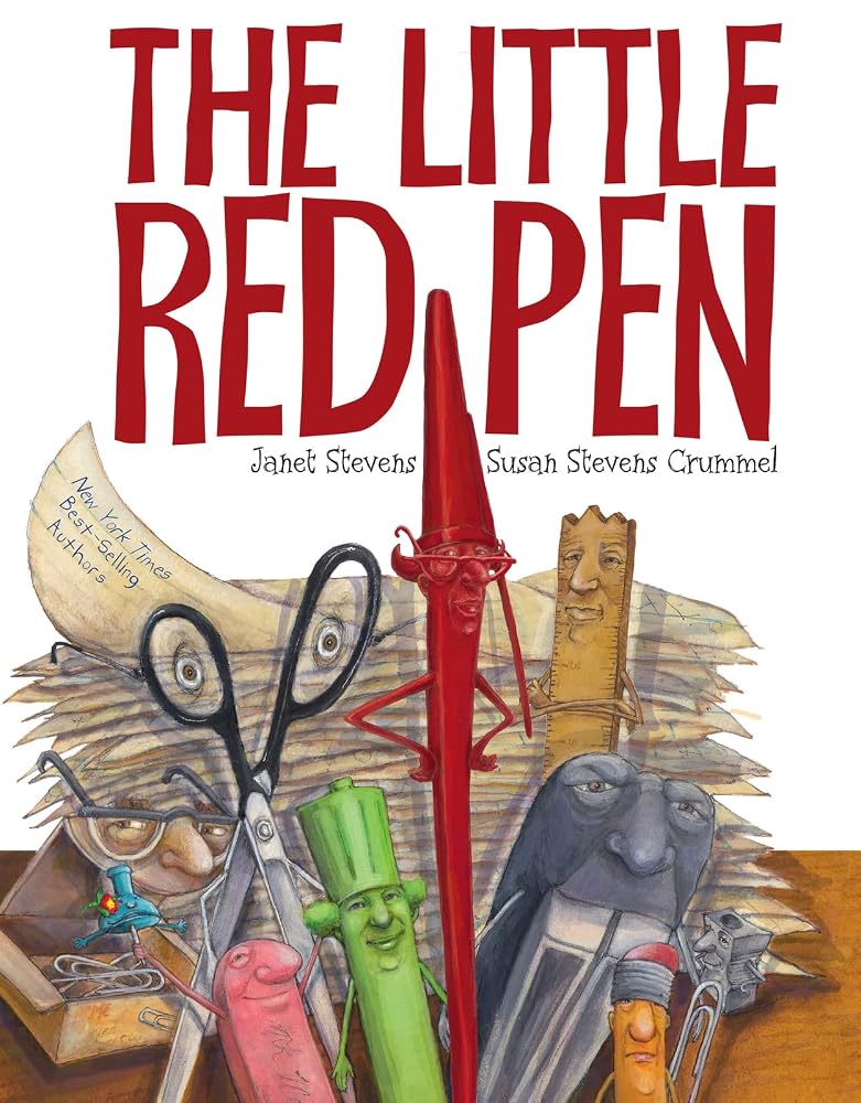 The Little Red Pen: A Hilarious Story About a School Supplies Rescue Mission for Kids (Ages 6-9) cover image