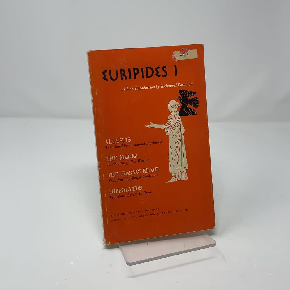 Euripides I: Alcestis, The Medea, The Heracleidae, Hippolytus (The Complete Greek Tragedies) cover image