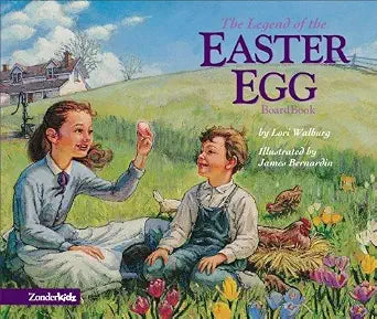 The Legend of the Easter Egg Board Book (Liberty Letters) cover image