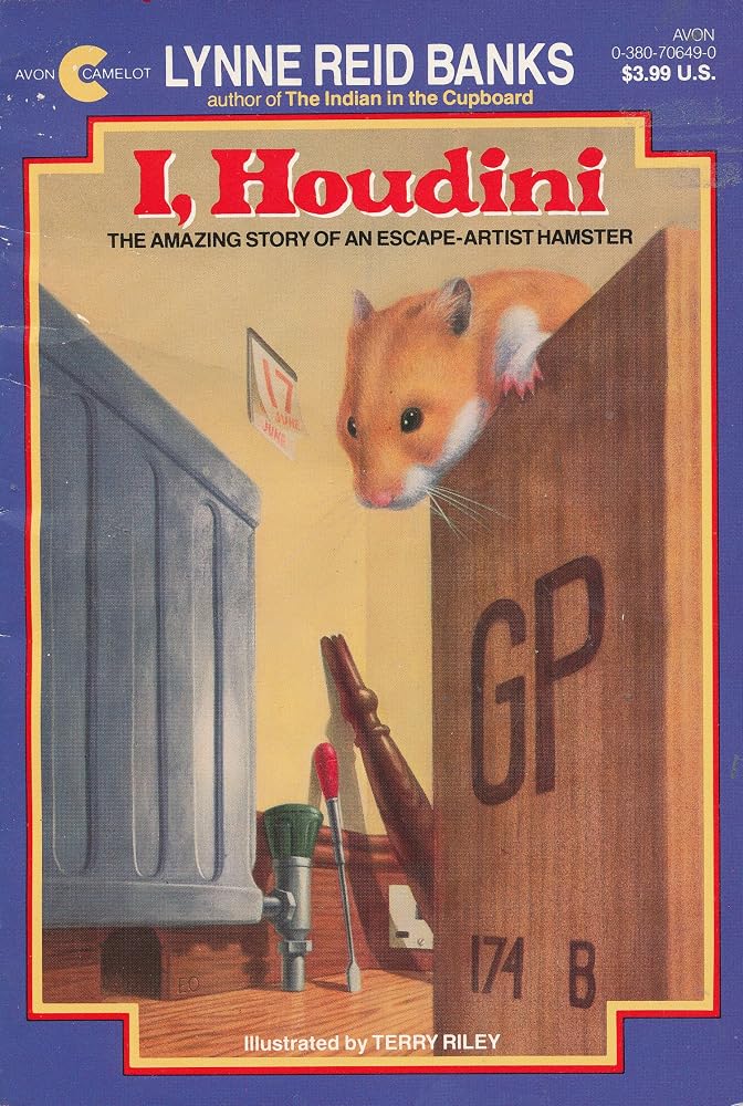 I, Houdini: The Amazing Story of an Escape-Artist Hamster cover image