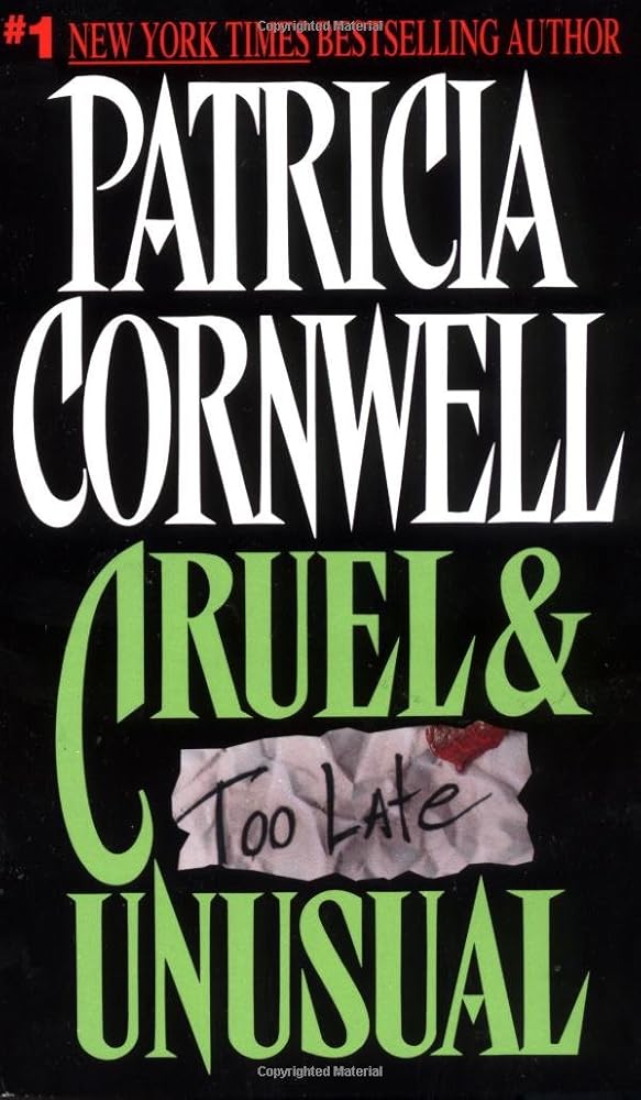 Cruel & Unusual (Kay Scarpetta Mysteries) cover image