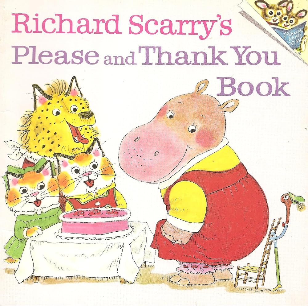 Richard Scarry's Please and Thank You Book (A Random House PICTUREBACK) cover image