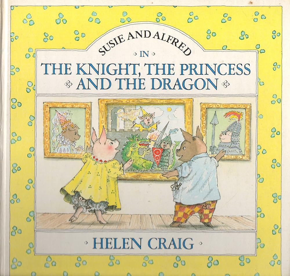 The Knight, The Princess And The Dragon cover image