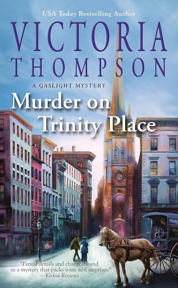 Murder on Trinity Place (A Gaslight Mystery) cover image