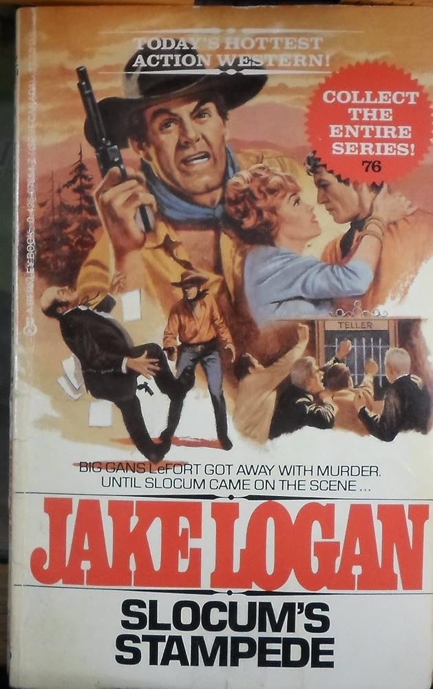 Slocum's Stampede (Slocum Series #76) cover image