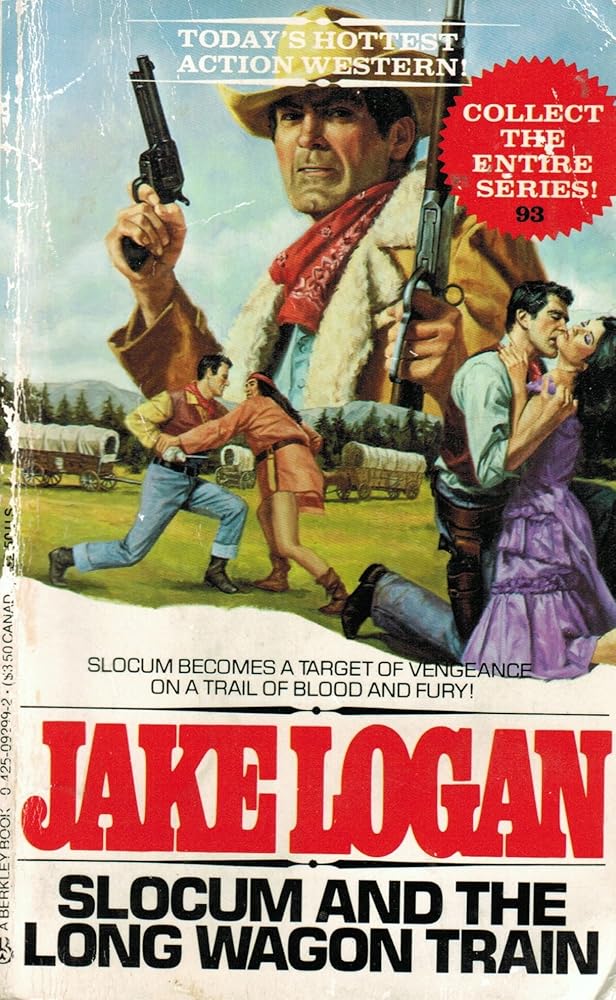 Slocum and the Long Wagon Train (Slocum Series #93) cover image