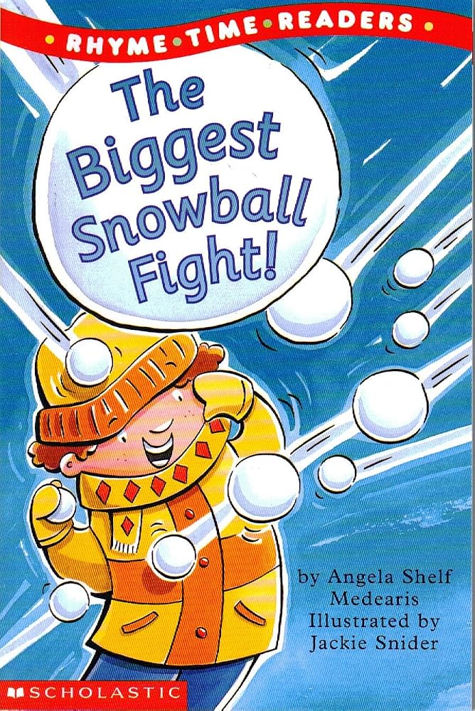 The Biggest Snowball Fight (Rhyme Time Readers) cover image