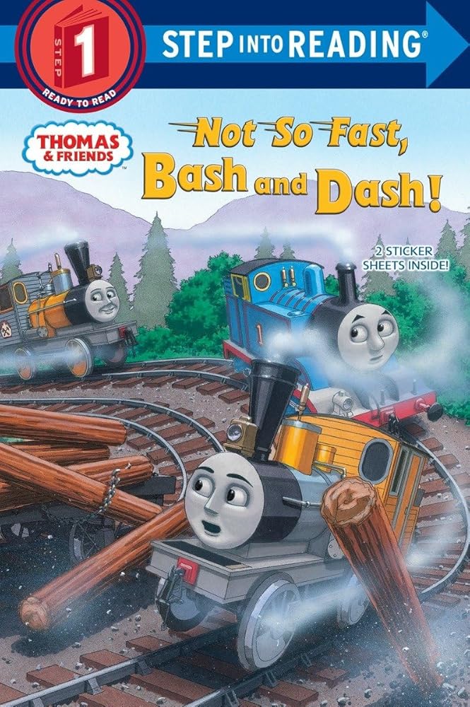 Not So Fast, Bash and Dash! (Thomas & Friends) (Step into Reading) cover image