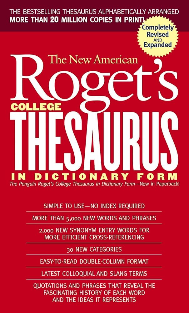 New American Roget's College Thesaurus in Dictionary Form (Revised & Updated) cover image