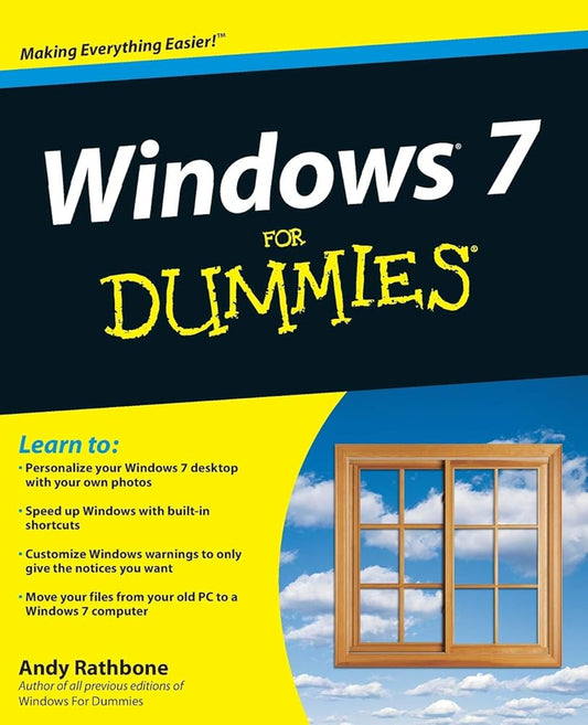 Windows 7 for Dummies cover image
