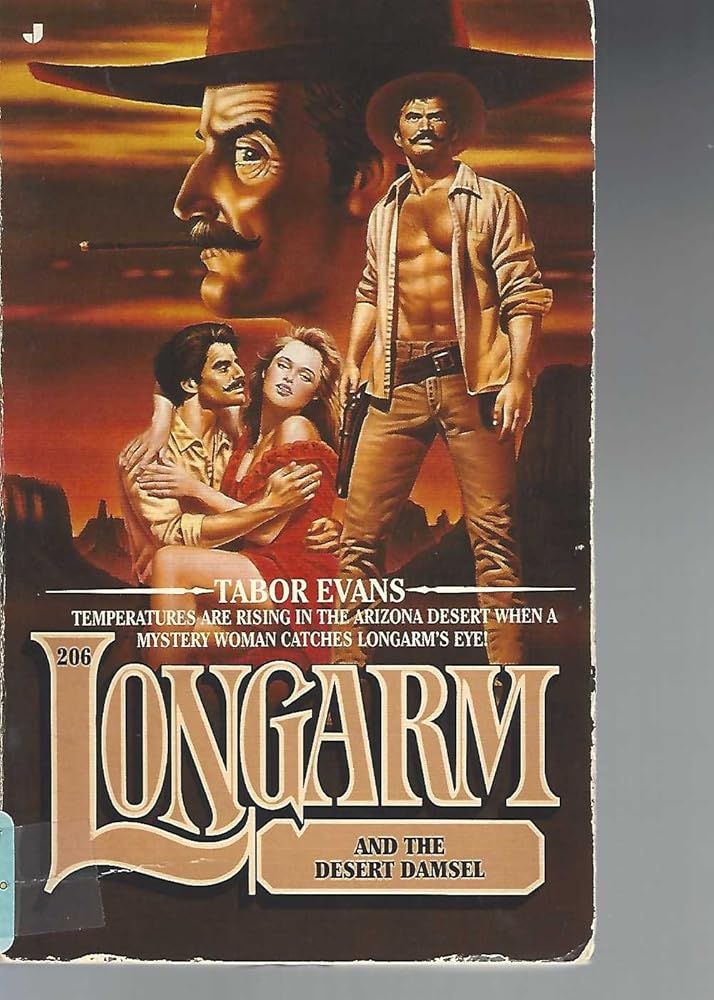 Longarm and the Desert Damsel (Longarm #206) cover image