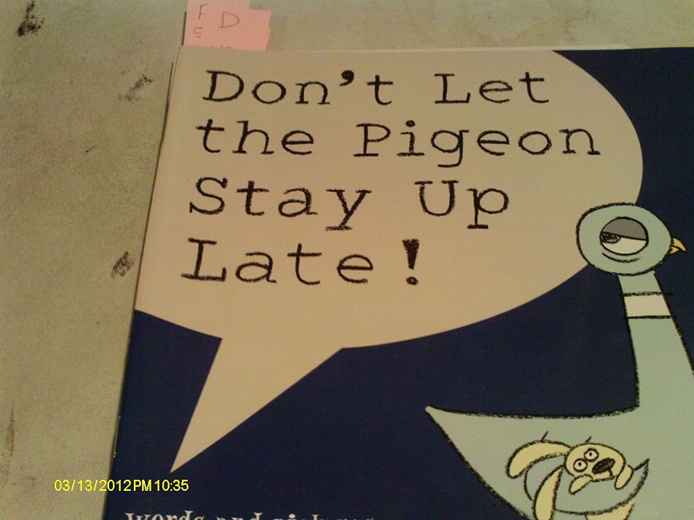 Don't Let the Pigeon Stay Up Late! cover image