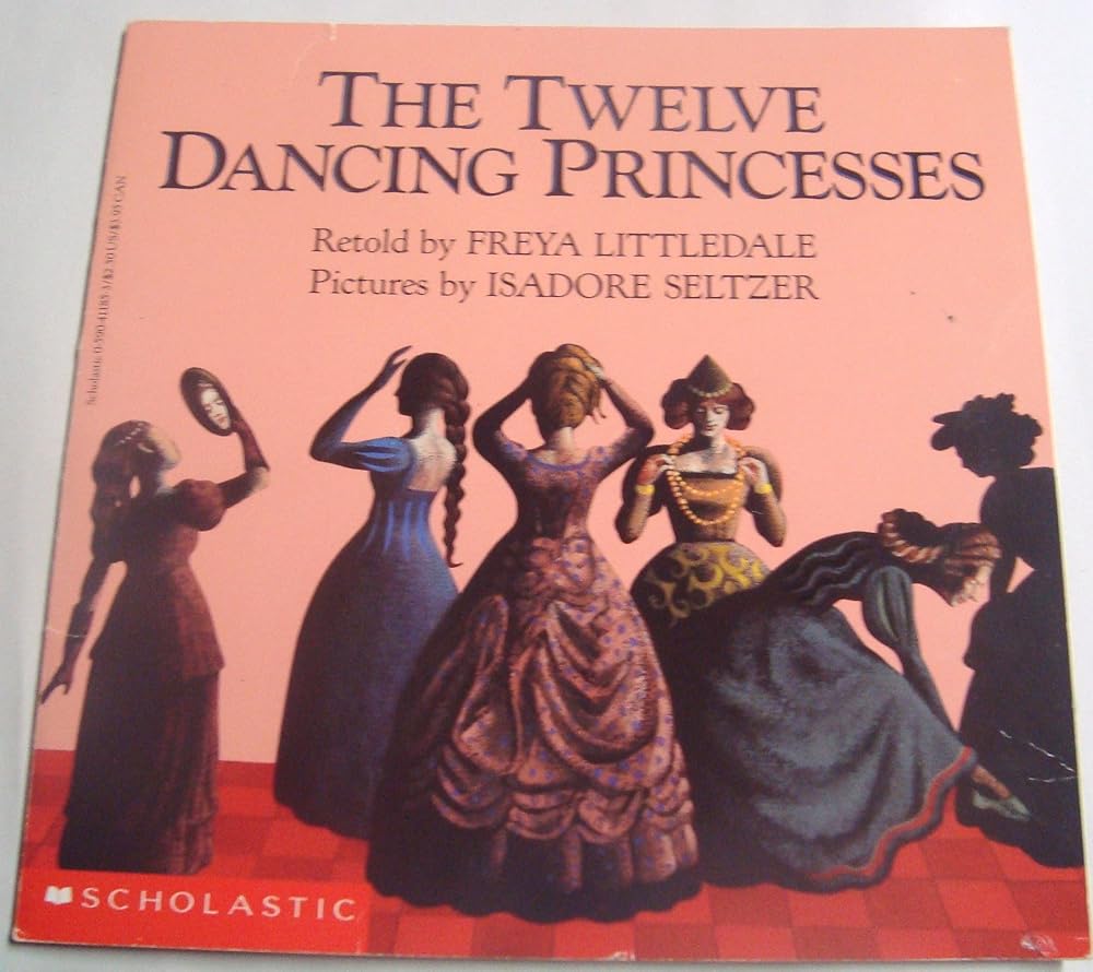 The Twelve Dancing Princesses: A Folk Tale from the Brothers Grimm (Easy to Read Folktale) cover image