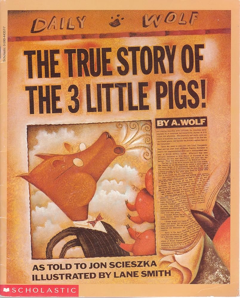 The True Story Of The 3 Little Pigs! cover image