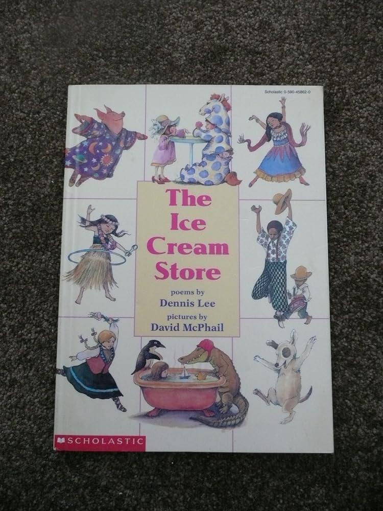 the ice cream store [ poetry] cover image